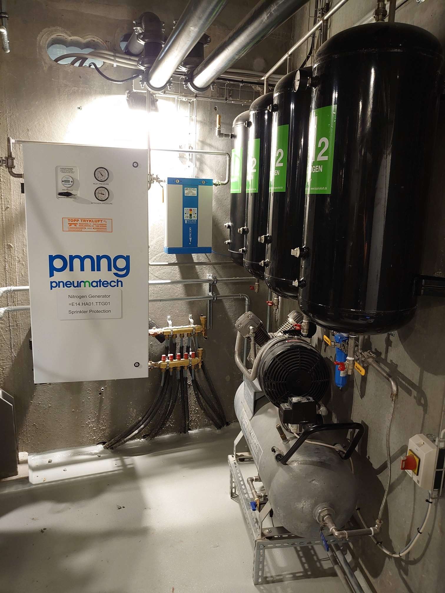 nitrogenanlæg sprinkler pmng topp